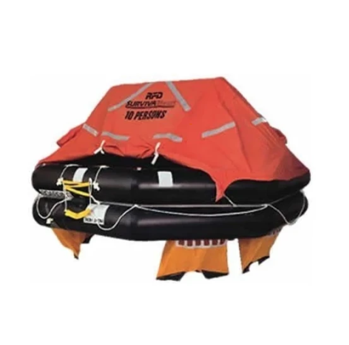 Reconditioned / refurbished life raft (capacity for 8 occupants)